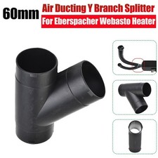 For Eberspacher/Webasto Heater,60mm Air Ducting Y Branch Splitter 251774890005