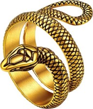 Richsteel Retro Snake Ring