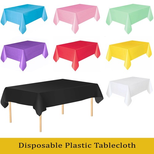Plastic table cover cloth - cover,