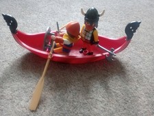 Playmobil vintage Set 3156 Viking Rowboat