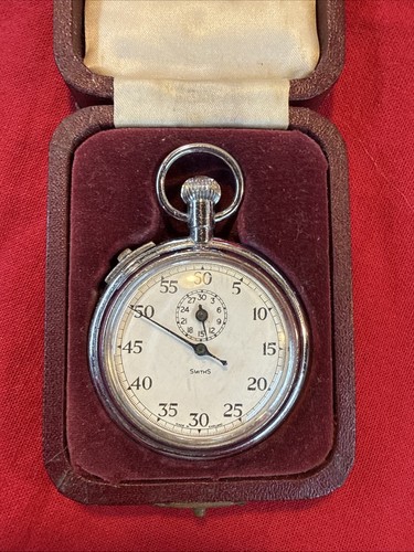 Smiths vintage metal stopwatch - vintage,
