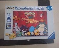 Ravensburger Pokemon 100 XXL Piece Jigsaw Puzzle 109340 Opened Box But New