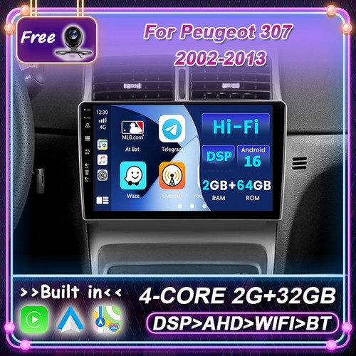 Car stereo for peugeot - 9“car,