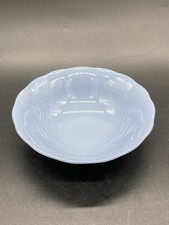 Grindley Lupin Petal Ware Blue Vintage Bowl Scalloped Utility 1940’s