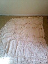 Large oval table cloth