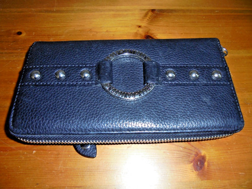Black leather harley - black,