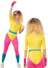 Aerobics Girl Costume Adults
