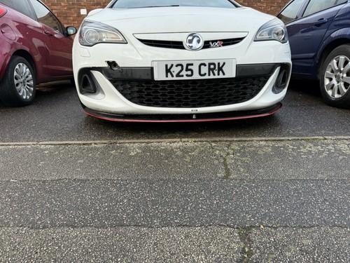 Astra vxr front splitter - astra,