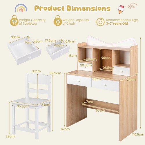 Kids study desk and - desk,