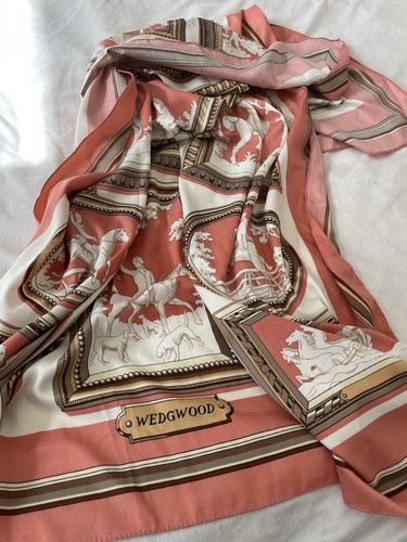 Vintage wedgwood 100 silk - 100%,