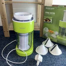 Silvercrest 3 In 1 Electric Spiralizer Vegetable Shredder Slicer Grater Cutter