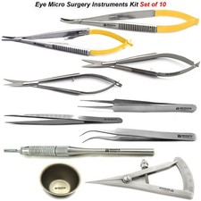 Cataract Eye Micro Surgery Ophthalmic Surgical Instruments Blepharoplasty Set CE