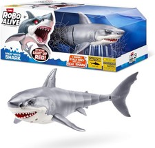 ROBO ALIVE Great White Shark Series 1 by Zuru, Battery-Powered Robotic Light Up