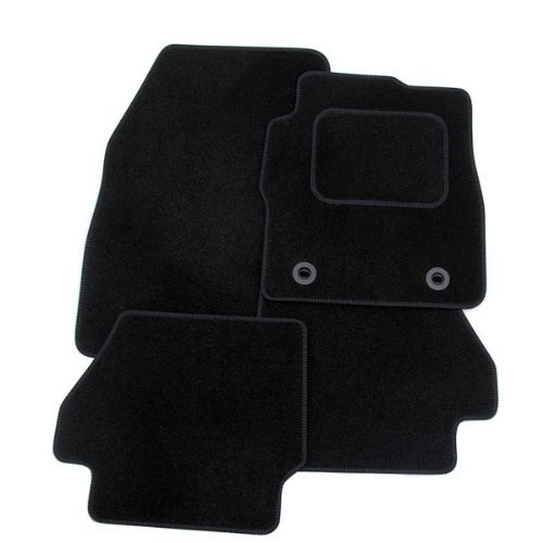 Black tailored car mats - tailored,
