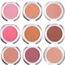 Laval Powder Blusher Blush Natural Finish Pink Illusion Damson Chinchilla