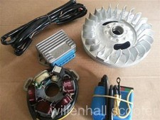 LAMBRETTA 12V ELECTRONIC IGNITION SYSTEM GP/DL SIL STATOR K2 KIT FREE LOOM