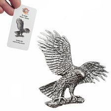 Harris Hawk Pin Pewter Badge