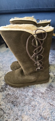 Bearpaw midcalf fur lined - bearpaw,