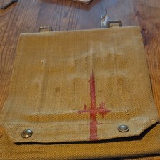 WW2 British Army webbing  Map Case  with a map inside
