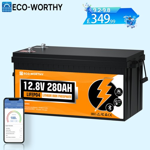 Eco worthy 12v - 12v, 280ah