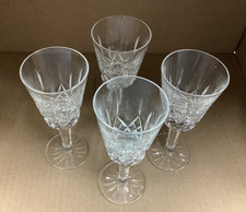 4 Waterford Lismore Crystal