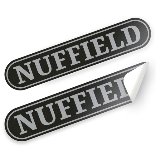 Nuffield badge sticker classic - nuffield,