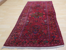 Persain Oriental Carpet Rug Hand Made Wool Vintage Living Room Hall 7ft 3  3ft 8