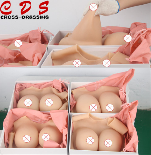 Realistic silicone breast - silicone,