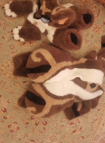 Fursuit brown kemono style - fursuit,