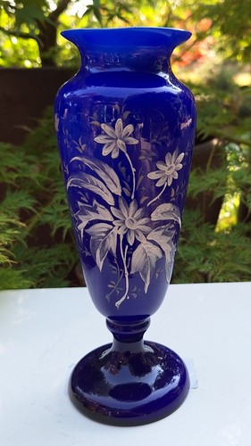Antique bristol blue opaline - antique,