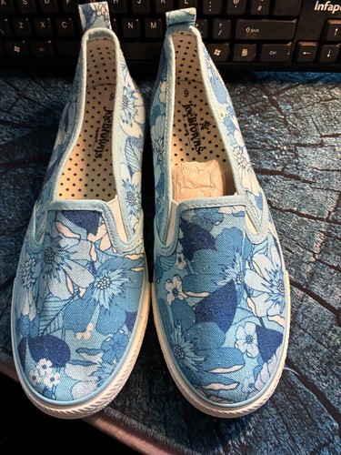 Women blue floral slip - blue,
