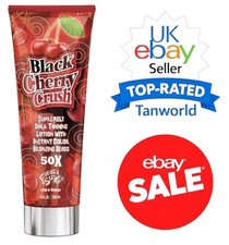 Fiesta Sun🌞Black Cherry Crush Dark Tanning Bronzing Sunbed Tanning Lotion Cream