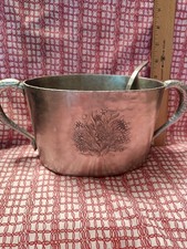 Unusual Canterbury Arts Aluminum  3 Piece Ice Bucket Set Perfect Condition!!!!