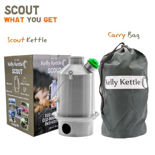 Kelly kettle scout 2ltr - kettle, 1.2ltr