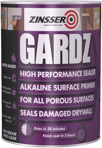 Zinsser gardz water - zinsser, based