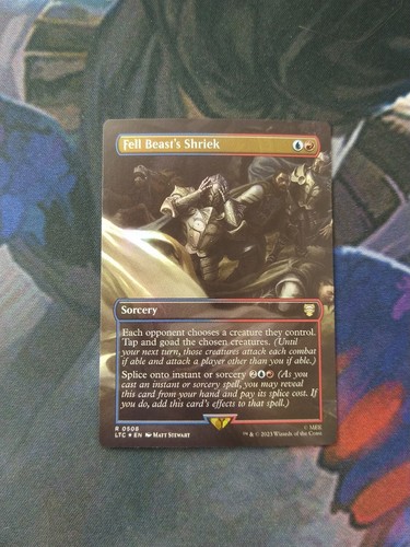Fell beast shriek - fell,