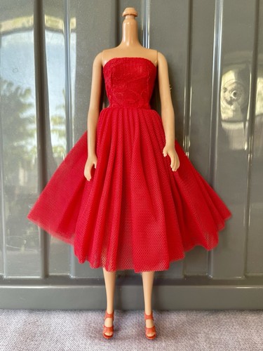 Barbie doll red - doll,