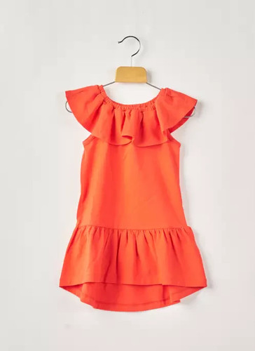 Lili gaufrette orange red - orange,
