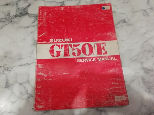 Suzuki gt50 factory workshop - suzuki,