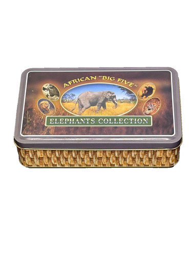 Franklin mint african - "african, big