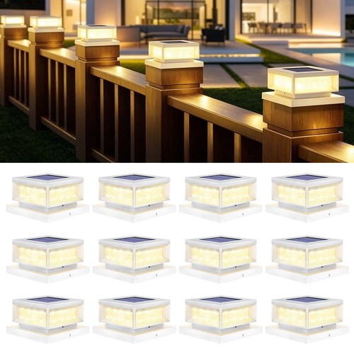 12x led solar deck - 2-12x,