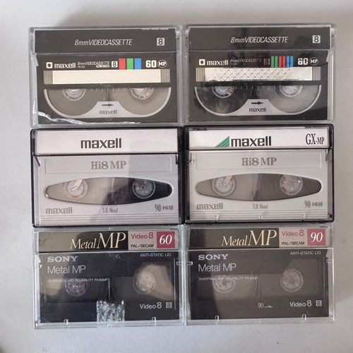 Sony maxell hi8 - sony, &