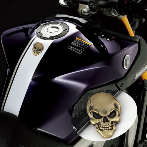 Motorcycle tank golden metal - tank,