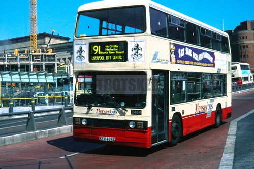 35mm slide merseyside leyland - merseyside,