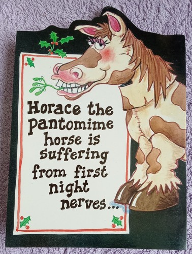 Pantomime horse fold out - fold,