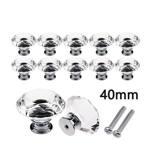 8x40mm clear crystal diamond - 8x40mm,