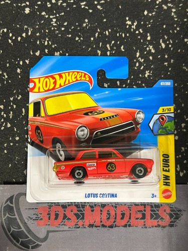 Hot wheels lotus cortina - wheels, 1:64