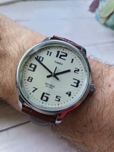 Timex indiglo easy read - timex,