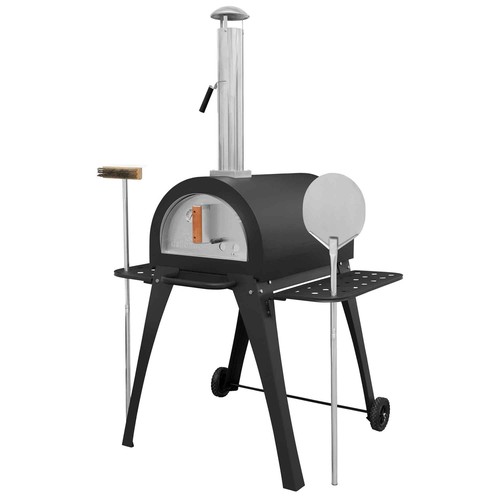 Wood fired pizza oven - pizza,