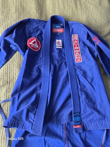 Gracie barra kids blue ripstop - gracie,